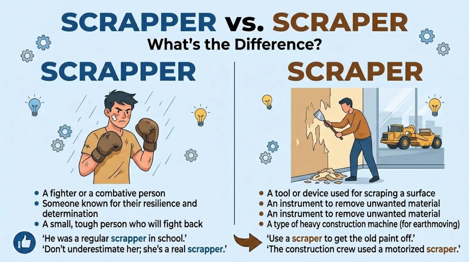 scrapper or scraper