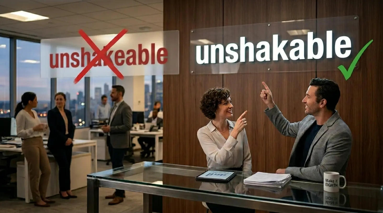 unshakable or unshakeable