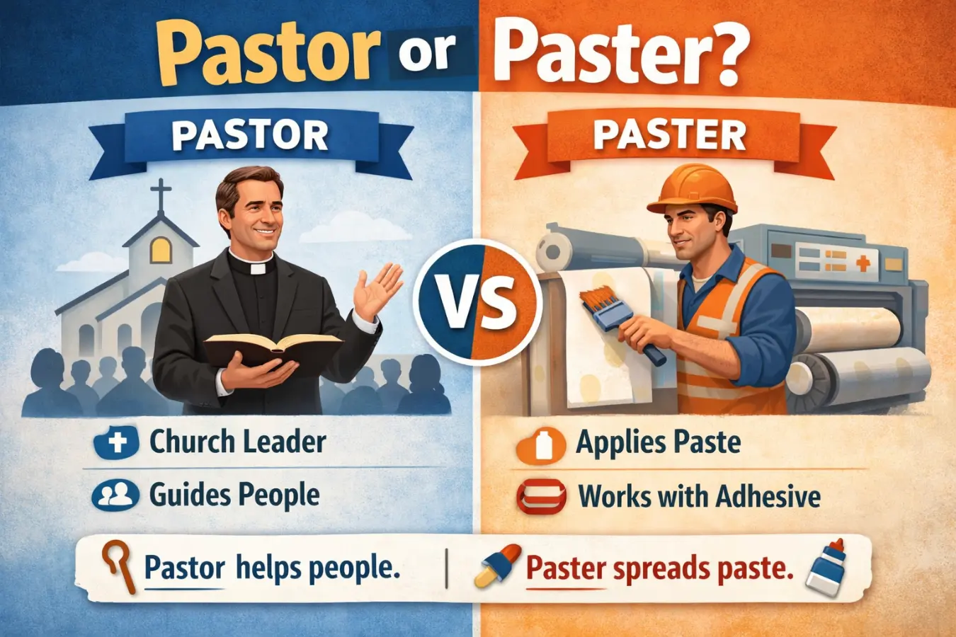 pastor or paster