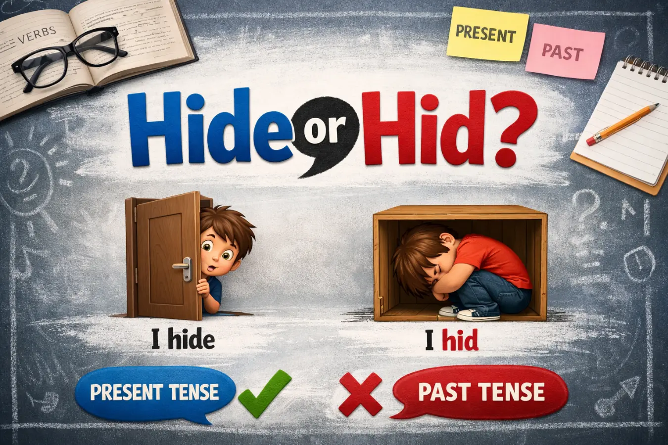 hide or hid