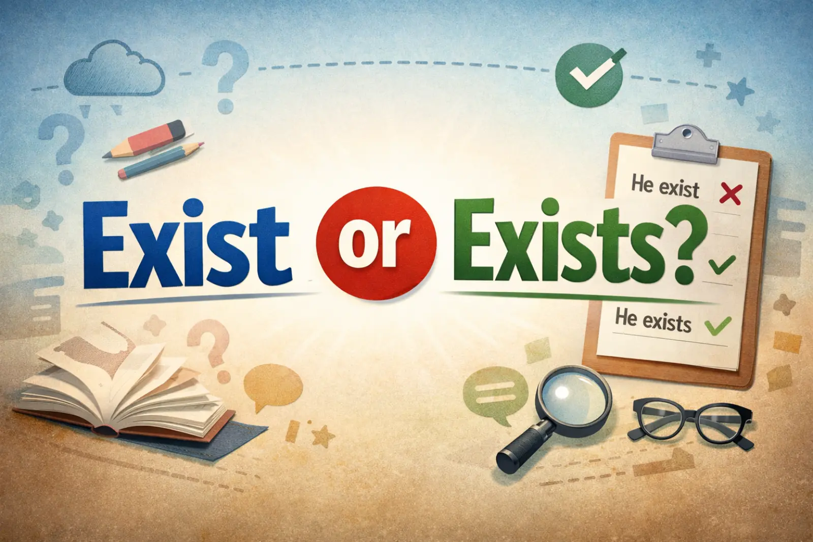exist or exists