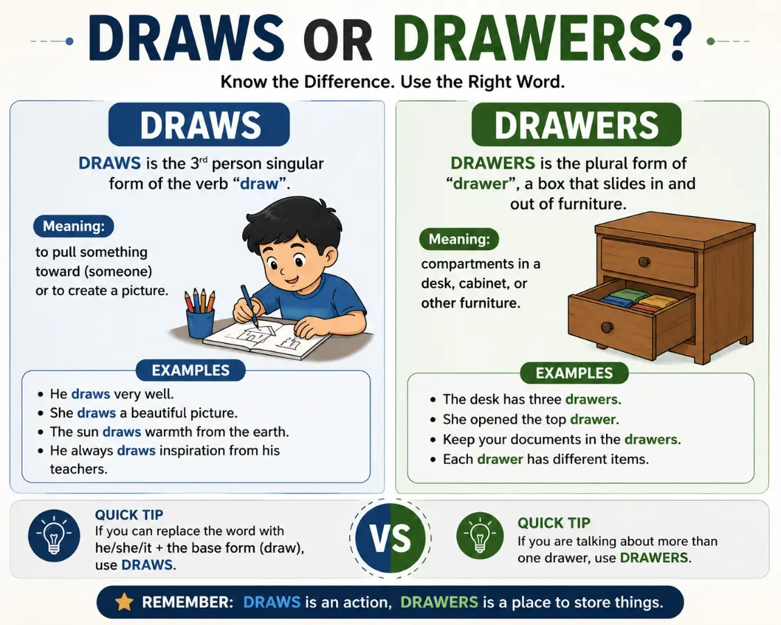 Draws o Drawers