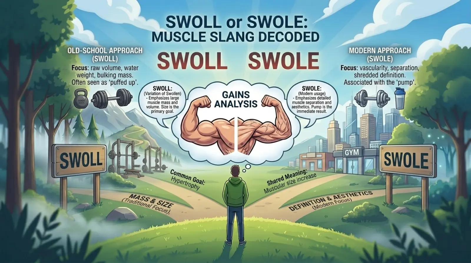 swoll or swole