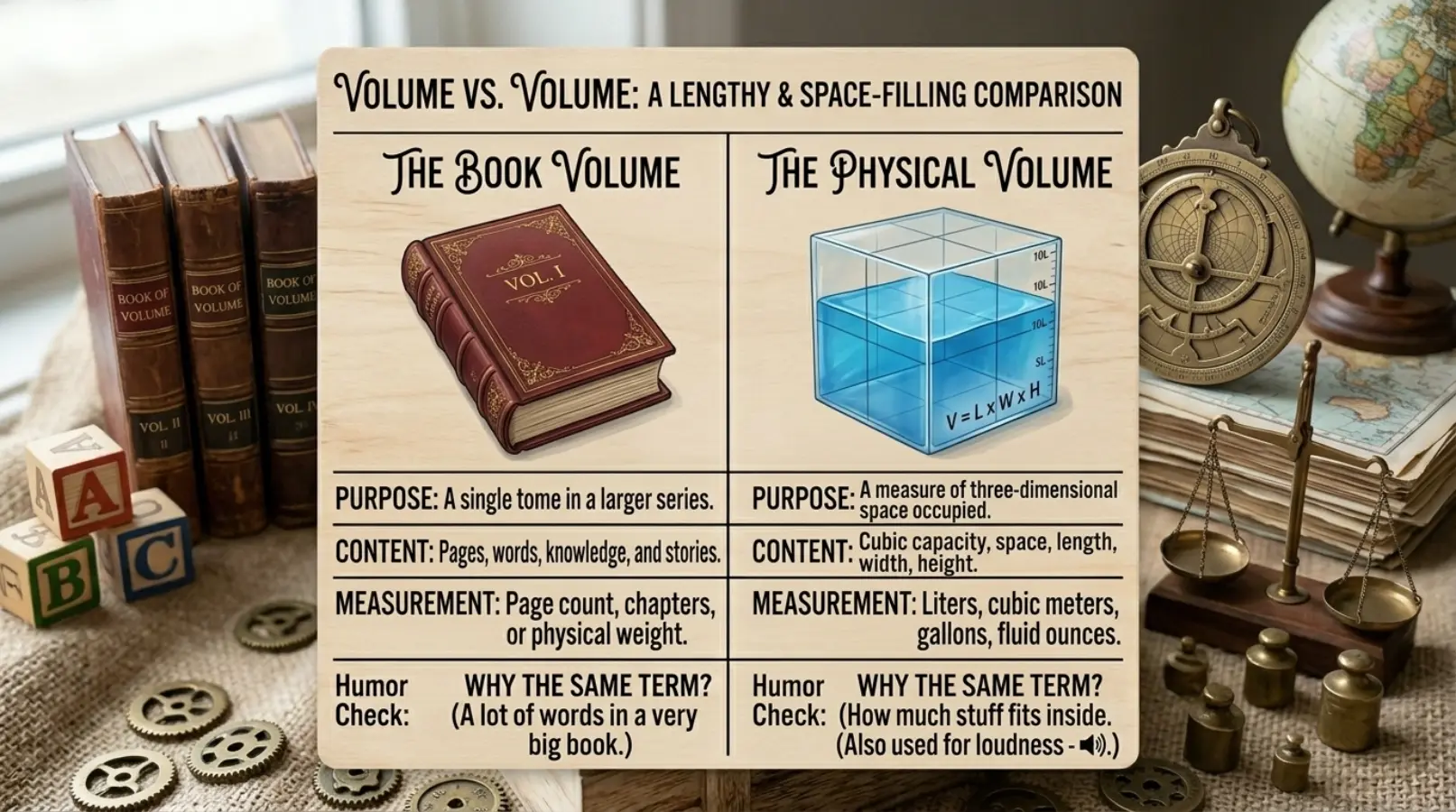 volumn or volume