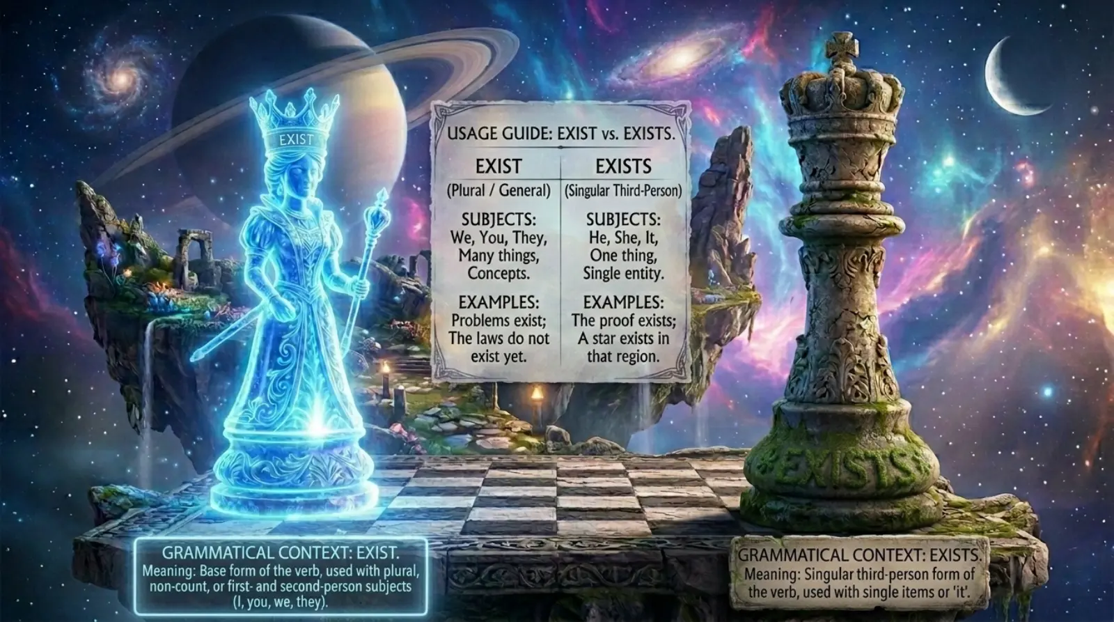 exist vs exists