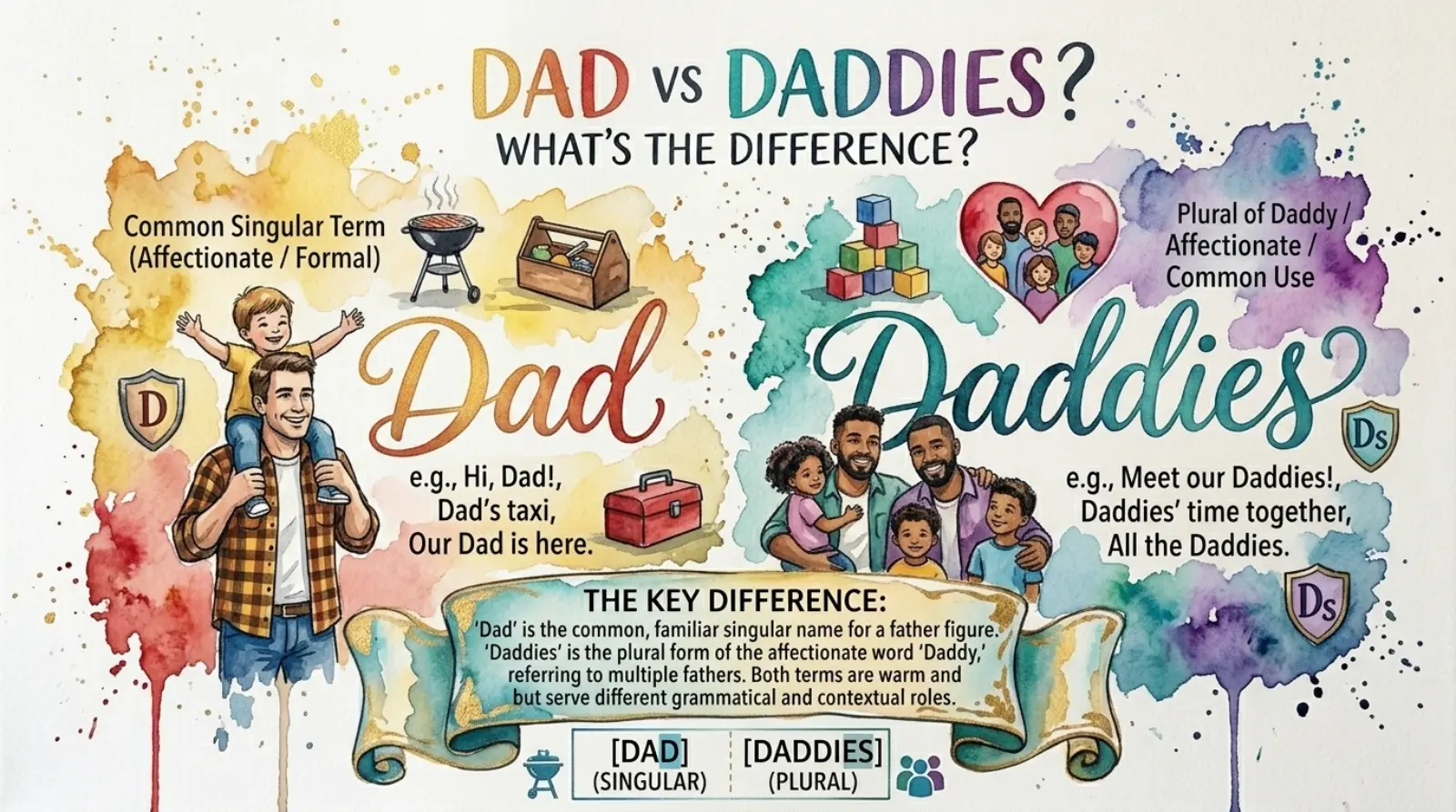 dad vs daddies