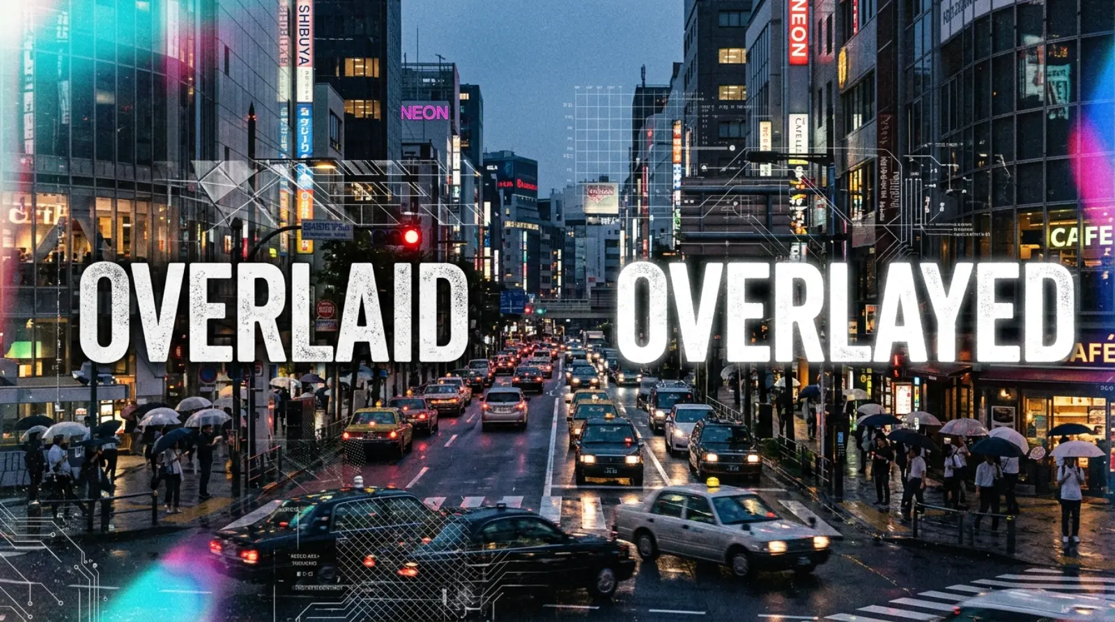 overlaid or overlayed