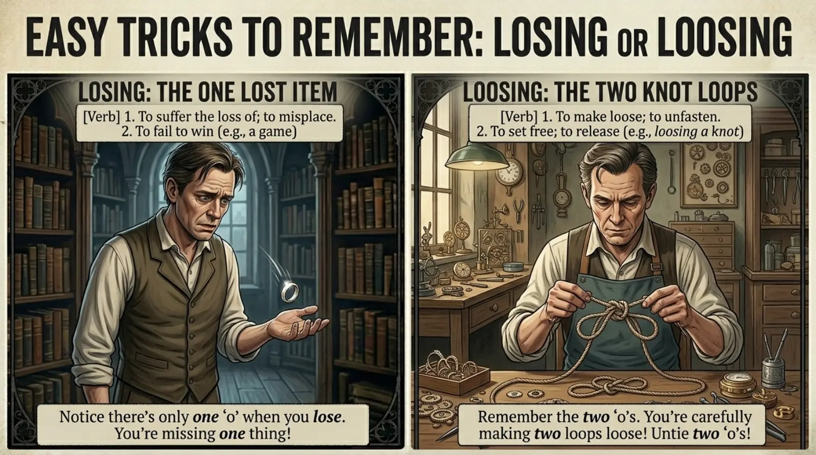 losing or loosing