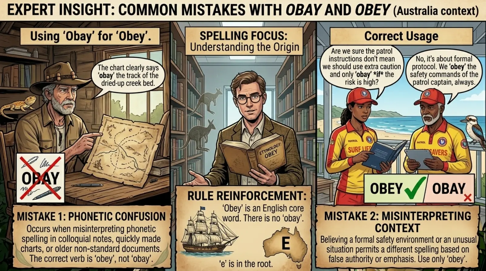 obay or obey