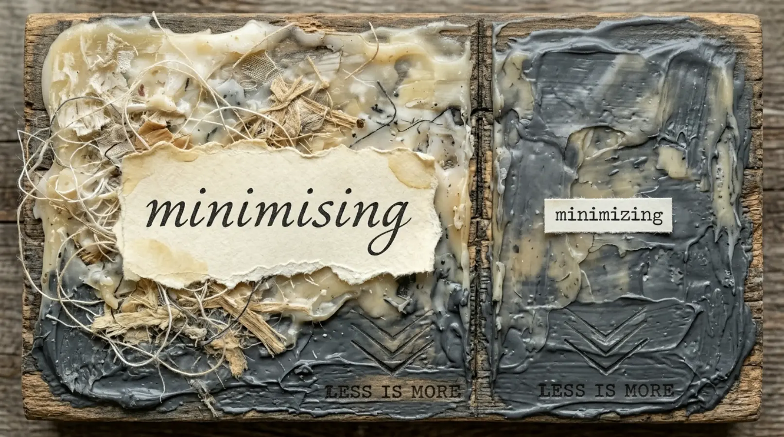minimising or minimizing