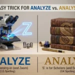 analyse vs analyze