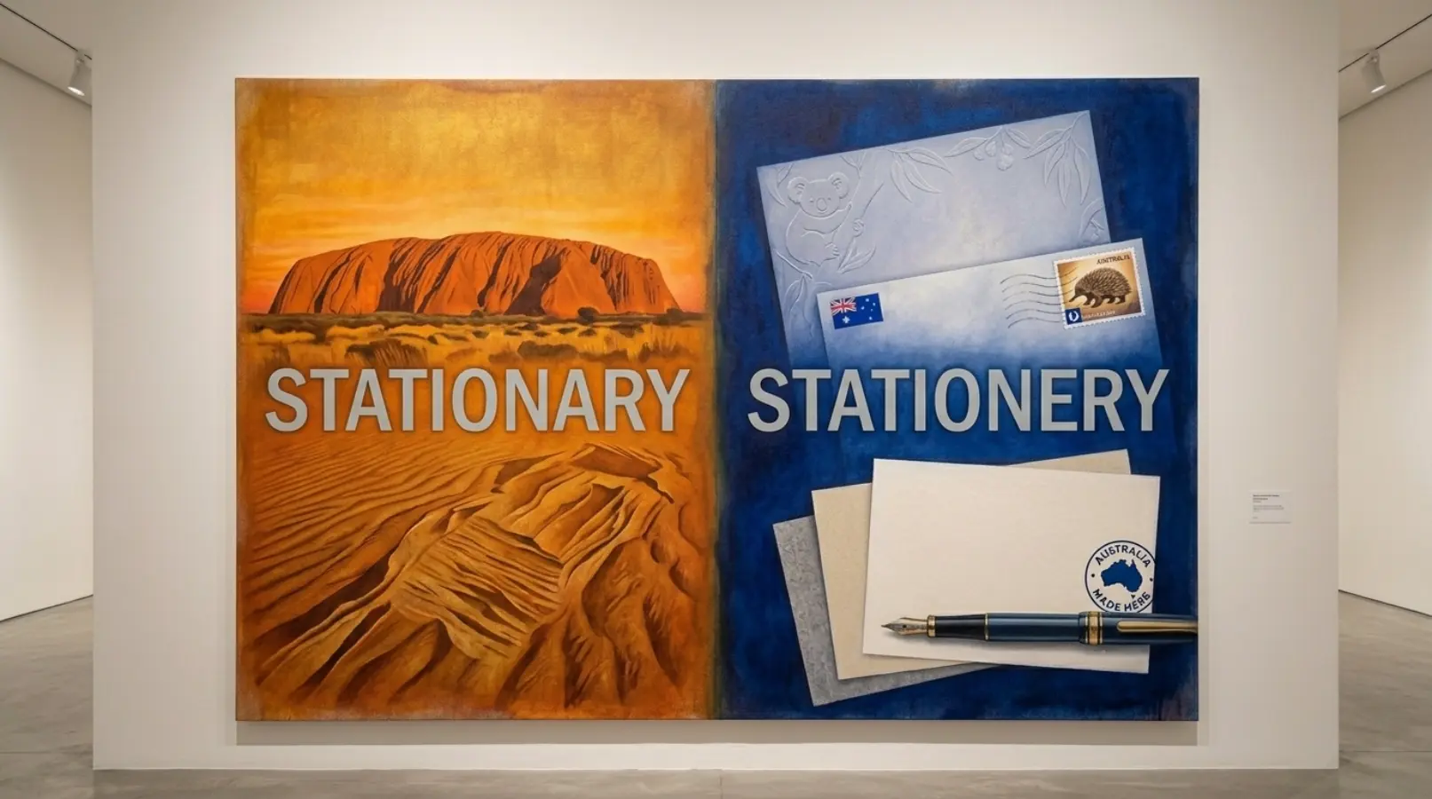 stationary or stationery australia