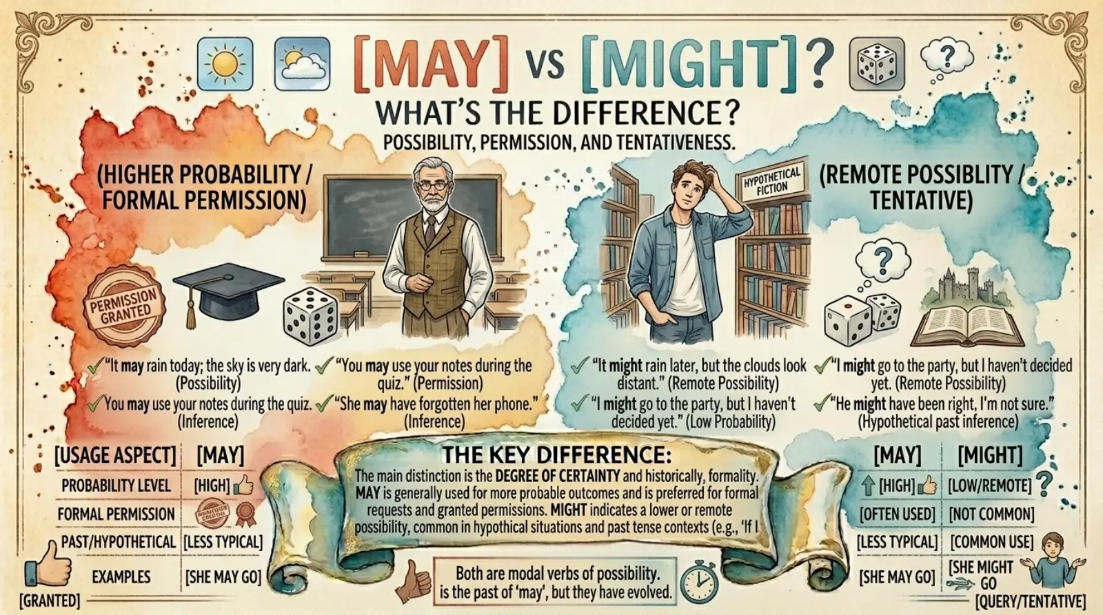may vs might