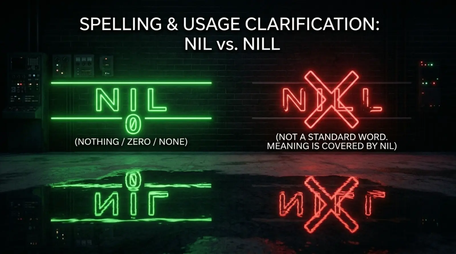nil vs nill