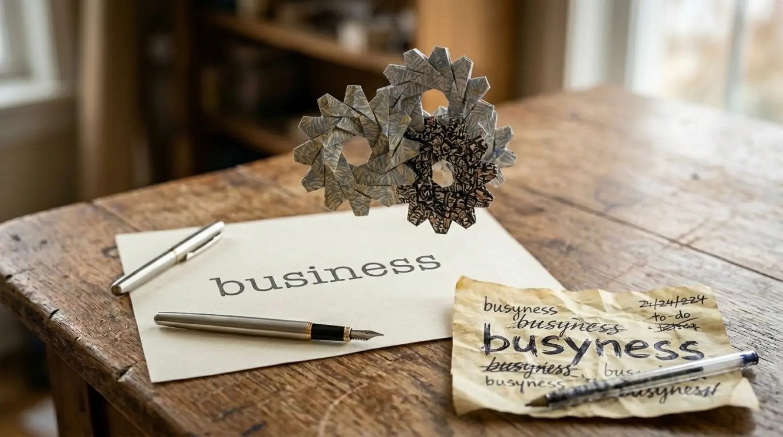 busyness vs business
