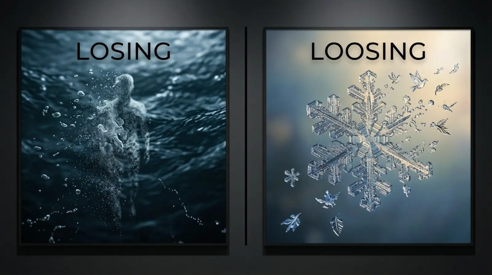 losing or loosing someone