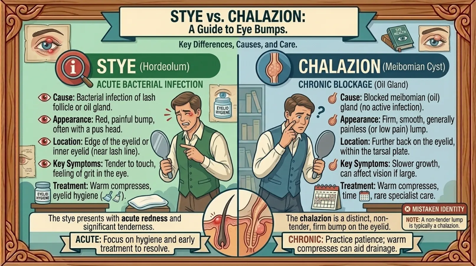 stye or chalazion