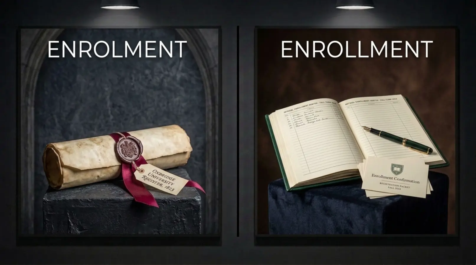 enrolment vs enrollment